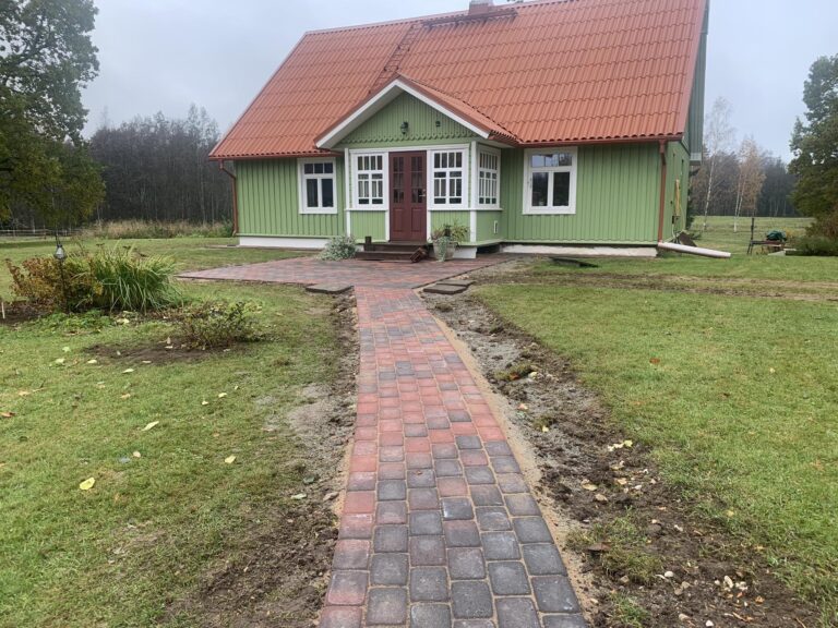 Tänavakivi paigaldus